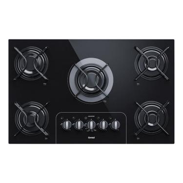 Imagem de Cooktop A Gas Vidro Automatico 5 Bocas 46x73cm - Consul