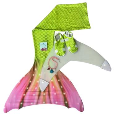 Imagem de Cauda de Sereia Completa Super Confortável para Nadar