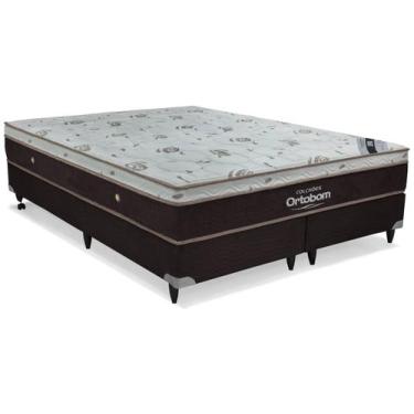Imagem de Conjunto Box Sleepking Super King 193 cm (LARG) - 43137 - Sun House