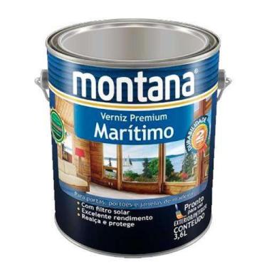 Imagem de Verniz Marítimo Alto Brilho Natural Galão 3,6L Montana Proteção UV Res