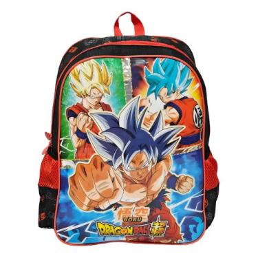 Imagem de Mochila Infantil Dragon Ball Z Juvenil Escolar Aulas Goku - Clio