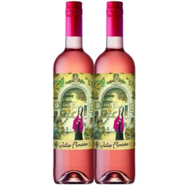 Imagem de Kit 2 Garrafas Vinho Rose Julia Florista 750ml