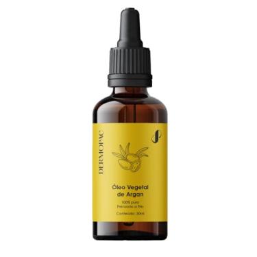 Imagem de Óleo Vegetal de Argan 100% Puro Cabelo Capilar Pele Facial Corporal, Prensado a Frio, Dermopac 30ml