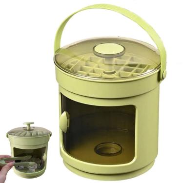 Imagem de Balde Forma de Gelo Pegador Tampa Reservatorio Dispenser Recipiente Festa Evento Confraternizaçao Armazenamento