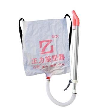 Imagem de IEUDNS Distribuidor de fertilizantes, ferramenta de fertilização, eficiente, grande capacidade, tipo mochila, aplicação de esterco, dispensador de, Tubo de Metal único