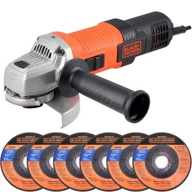 Imagem de Esmerilhadeira Angular Black+Decker G720X6D 920W 6 Discos 4-1/2" (115MM) 920W