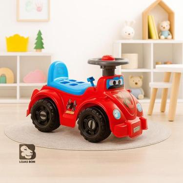 Imagem de Quadriciclo Infantil Carrinho Andador Ketokinha Buzina Chave Giratoria