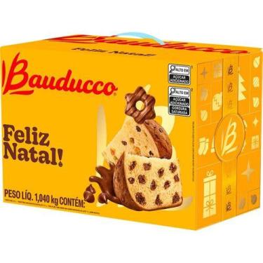 Imagem de Cesta De Natal Bauducco Pequena 3 Itens Panettone Chocottone - Higipac