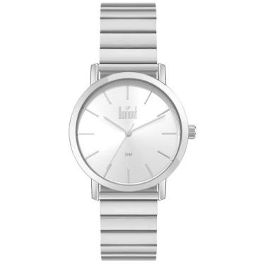 Imagem de Relógio Dumont Masculino Traveller Prata - DU2035MOY/4K