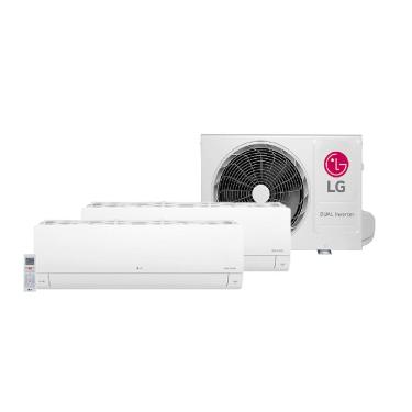 Imagem de Ar Condicionado Bi Split Inverter LG 9000 e 12000 BTU/h Frio S32Q16SA212  – 220 Volts