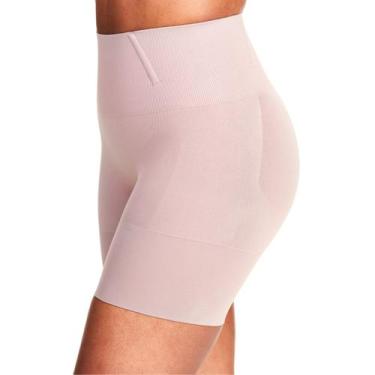 Imagem de Calcinha Shorts Bermuda Modeladora Reduz Culote Plie 50410, G, Blush