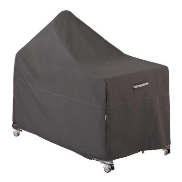 Imagem de Classic Accessories 55-420-015101-EC Capa para churrasqueira Kamado resistente à água de 152 cm, cinza-acinzentado, grande