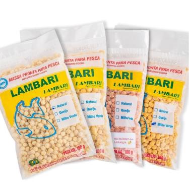 Imagem de Massa De Pesca Pronta Para Lambari 100g - Isca Pronta Vários Sabores