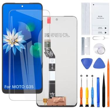 Imagem de Tela de exibição para Moto G35 XT2433-5 Montagem de substituição de tela LCD com kit