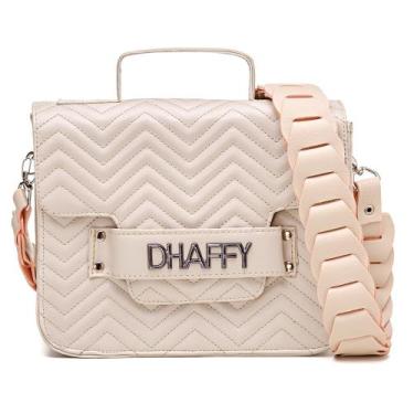 Imagem de Bolsa Feminina Matelassê Alça de Mão e Lateral Trabalhada - Dhaffy, Of