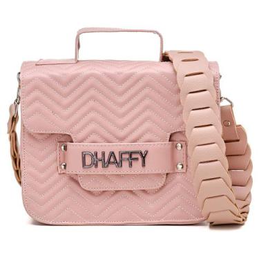 Imagem de Bolsa Feminina Matelassê Alça de Mão e Lateral Trabalhada - Dhaffy, Ro