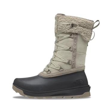 Imagem de THE NORTH FACE Bota de neve feminina Shellista Iv com isolamento médio, Cinza argila/preto TNF, 40