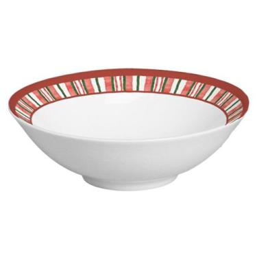 Imagem de Bowl natalino em cerâmica Encanto Natalino Alleanza 300 ml 15,5 cm