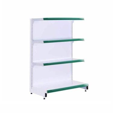 Imagem de Gôndola Prateleira Supermercado 4 Níveis 40x30 New Plus 1,40m Ponta Ve