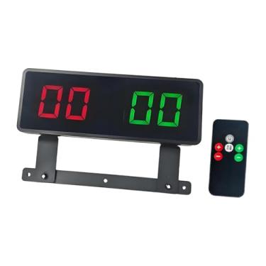 Imagem de oshhni Placar eletrônico de bilhar com controle remoto, resistente e leve, para placar digital multiuso de 10,2 x 3,7 x 1,2 polegadas