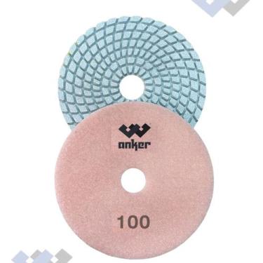 Imagem de Disco De Lixa Diamantada Polimento Marmore Granito Porcelanato 100mm -