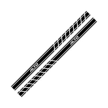 Imagem de Adesivo Lateral Para Porta De Carro Suzuki Acessórios Para Jimny Sierr