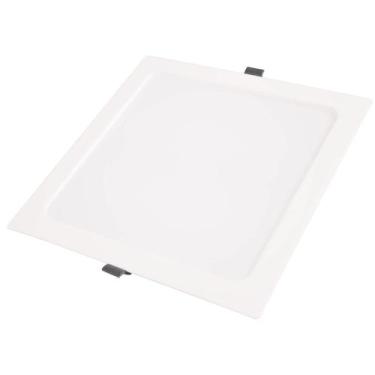 Imagem de Plafon LED Tramontina Quadrado de Embutir Slim 2000 lm 24 W Bivolt 400