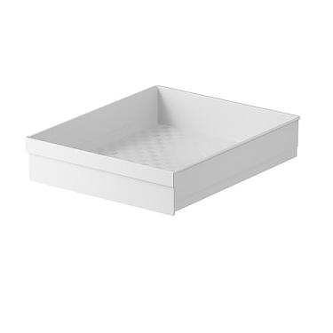 Imagem de Fxzqgnh Organizador de Armário Extensível, Gaveta Extraível com Trilhos Deslizantes, Prateleira de Despensa, Gaveta Deslizante para Cozinha, Banheiro, Casa, 25cm