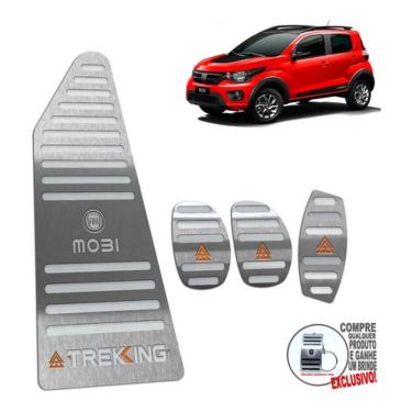 Imagem de Descanso + Pedaleira Fiat Mobi Trekking 2021 2022/ Prata