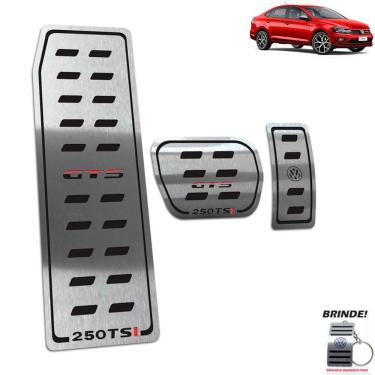 Imagem de Descanso + Pedaleiras Automático preto Virtus Gts 250 Tsi
