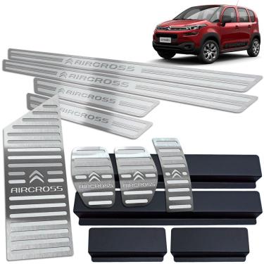 Imagem de Soleira + Pedaleira Manual + Descanso Citroen Aircross 2017