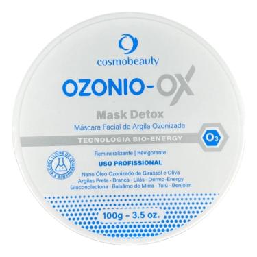 Imagem de Máscara Detox Ozonio Ox Argila Ozonizada Cosmobeauty 100g