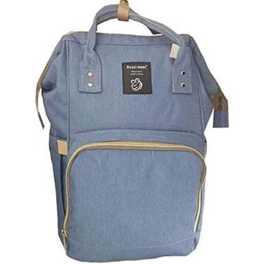 Imagem de Mochila maternidade baby bag casual 1005  azul 