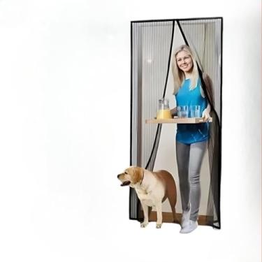 Imagem de Tela Mosquiteiro MagnéTica Para Porta | Fecho MagnéTico AutomáTico, ProteçãO Contra Mosquitos E Insetos | Sem Furos Ou Obras(TELA PARA JANELA)