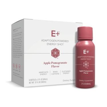 Imagem de Energy Shot Isagenix E+, maçã e romã, 60 ml, pacote com 6