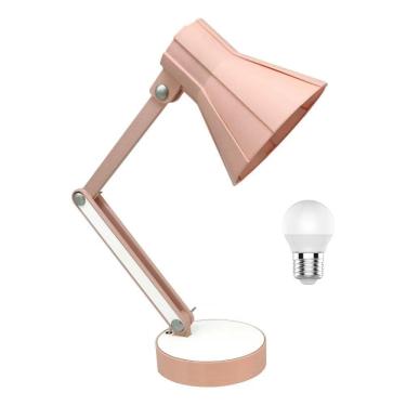 Imagem de Luminária Moderna Articulada Mesa Abajur Quarto Escritório
