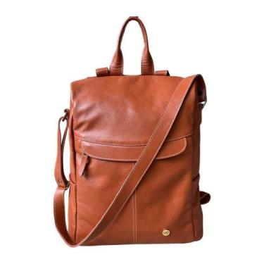 Imagem de Mochila Feminina Couro Alta Qualidade  Maravilhosa  - Gaios Emporium