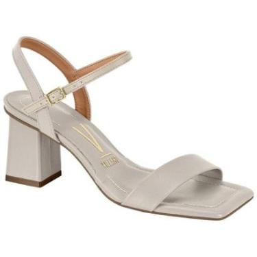 Imagem de Sandália Salto Vizzano Cinza Feminino VIZZANO-Feminino
