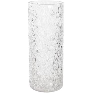 Imagem de Vaso de vidro Cilindro texturizado 24,5 cm