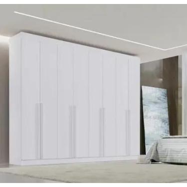 Imagem de 0 novo Guarda Roupas Casal Daymond 8Pts 100 MDF DDoro Móveis D Doro Mó