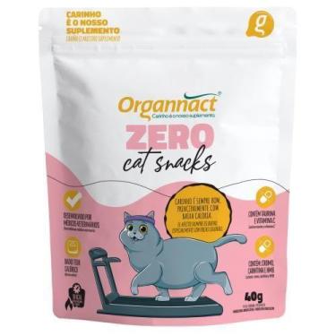 Imagem de Petisco Para Gatos Organnact Zero Cat Snacks 40Gr - Neon Pet Shop