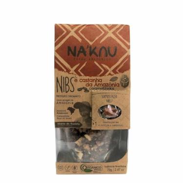 Imagem de NA'KAU, Nibs de cacau com castanha do Pará (70g)