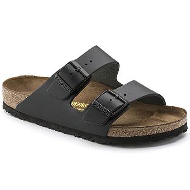 Imagem de Birkenstock Sandálias femininas Arizona Shearling, Preto, 49 EU