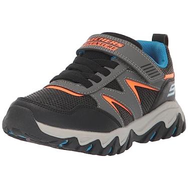 Imagem de Skechers Tênis unissex infantil Rugged Ranger, Carvão/Laranja, 10.5 Little Kid