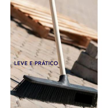 Imagem de Vassourão de gari 39 cm: GRANDES ÁREAS - PÁTIOS - PREFEITURA - EMPRESA