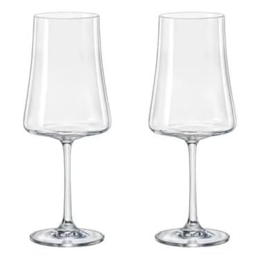 Imagem de Kit 2 Taça de Cristal para Vinho Bohemia 560ml - XTRA NDI