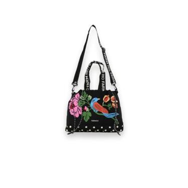 Imagem de FARM - BOLSA CARIOCA TOTEBAG FARM ETC ESTAMPA CASHEWS AND BIRDS
