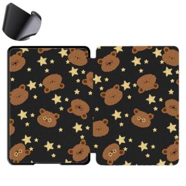 Imagem de Yzlvigrous Capa para Kindle Paperwhite 12th/Coloroft Signature Edition 1ª Geração 2024, Tampa Traseira de TPU Macia de 7 Polegadas com Sono/acordamento Automático, Modelo: SA568B/SA569P/SA59CP