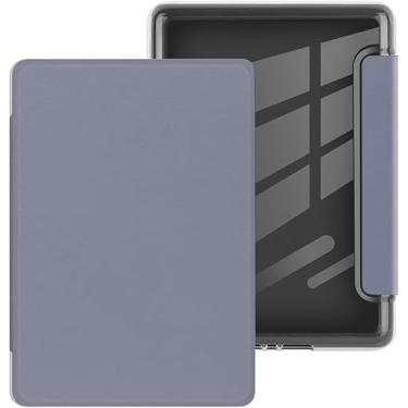 Imagem de Yzlvigrous Capa para 6,8 Polegadas Kindle Paperwhite 11ª Geração 2021, Cobertura Ultra FLIM com Sono Automático e Acordar, Modelo de Caixa de TPU Suave e Transparente: M2L3EK/M2L4EK