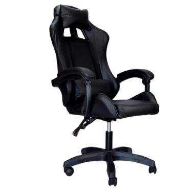 Imagem de Cadeira Gamer Ergonômica C7 Neo Comfort, Reclinável 135°, Confortável, Profissional, Setup, Escritório, Gamers (Preto)